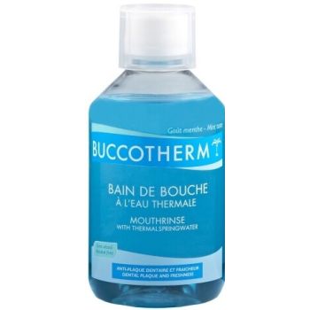 Bain de bouche &agrave; l'eau thermale g&ocirc;ut menthe fra&icirc;che sans alcool Buccotherm - flacon de 300ml 