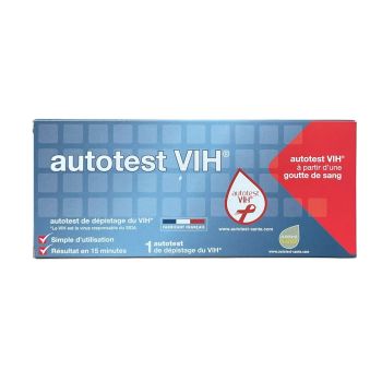 Autotest de d&eacute;pistage AAZ - 1 autotest