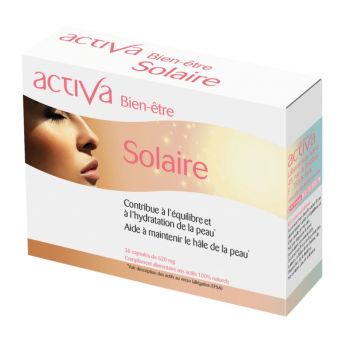 Bien-&ecirc;tre solaire Activa - bo&icirc;te de 30 capsules