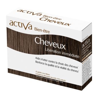 Cheveux Activa bien-&ecirc;tre - boite de 30 g&eacute;lules