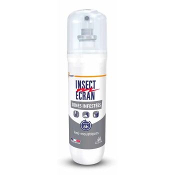 Spray r&eacute;pulsif anti-moustiques zones infest&eacute;es Insect &eacute;cran - spray de 100ml
