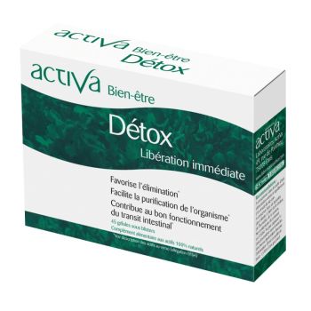 Activa bien-&ecirc;tre detox - boite de 30 g&eacute;lules