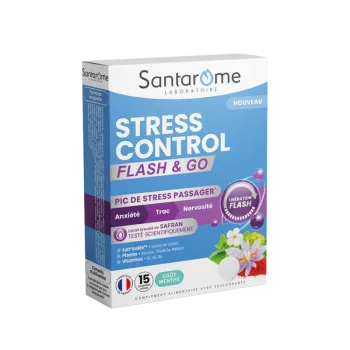 Stress control flash&go Santarome - boite de 15 comprimés