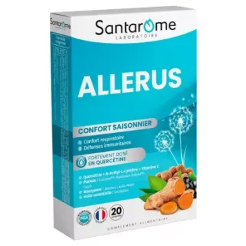 Allerus confort saisonnier Santarome - boite de 20 comprim&eacute;s
