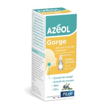 Az&eacute;ol spray gorge Pileje - spray de 15ml