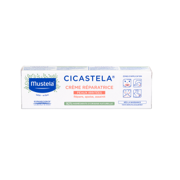 Cicastela cr&egrave;me r&eacute;paratrice peaux irrit&eacute;es Mustela - tube de 40 ml