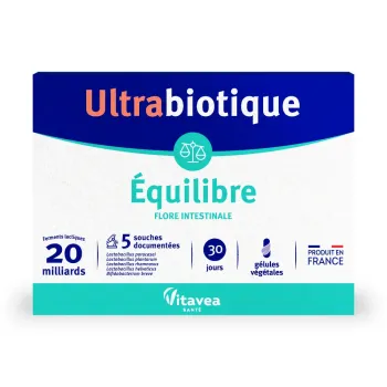 Ultrabiotique &eacute;quilibre Nutrisant&eacute; - boite de 30 g&eacute;lules