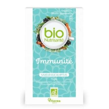 Infusion Immunit&eacute; bio Nutrisant&eacute; - bo&icirc;te de 20 sachets