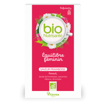 Infusion &eacute;quilibre f&eacute;minin bio Vitavea - bo&icirc;te de 20 sachets