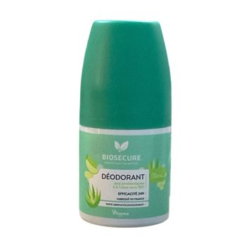 D&eacute;odorant probiotiques et aloe vera Bio Secure - roll-on de 50ml