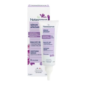 S&eacute;rum apaisant cuir chevelu sensible et irrit&eacute; Natessance - tube de 75ml