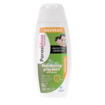 Shampooing pr&eacute;ventif anti-poux Parasidose - flacon de 200ml