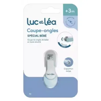 Coupe-ongles sp&eacute;cial b&eacute;b&eacute; Luc et L&eacute;a - un coupe-ongles