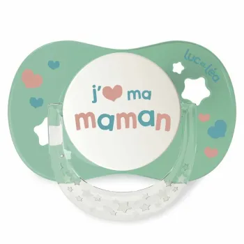 Essentiel sucette collerette confort+ +18 mois Luc et L&eacute;a - une sucette