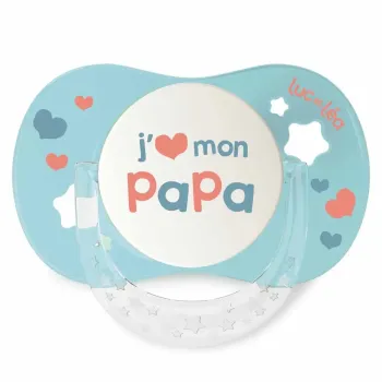 Essentiel sucette collerette confort+ +18 mois Luc et L&eacute;a - une sucette