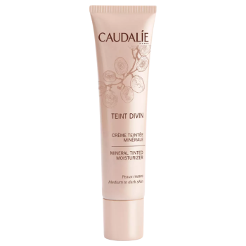 Cr&egrave;me teint&eacute;e min&eacute;rale teint divin Caudalie - tube de 30ml
