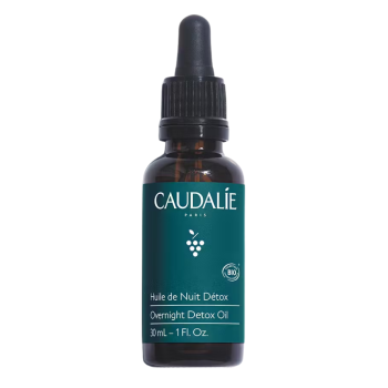 Huile de nuit d&eacute;tox bio Caudalie - flacon de 30ml