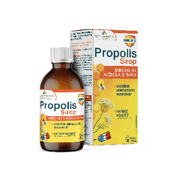 Propolis Sirop Bien-&Ecirc;tre & Protection Respiratoire Les 3 Ch&ecirc;nes - flacon de 200 ml