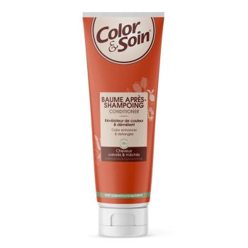Color & Soin Baume apr&egrave;s-shampoing cheveux color&eacute;s et m&eacute;ch&eacute;s Les 3 Ch&ecirc;nes - tube de 200ml