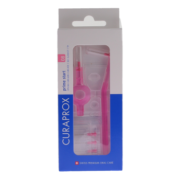 Set de brossettes interdentaires prime start taille 08 Curaprox - boite de 5 brossettes