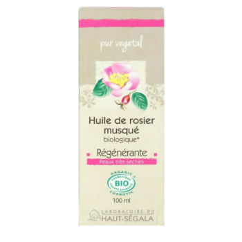 Huile de rosier musqu&eacute; bio Haut-S&eacute;gala - flacon de 100ml