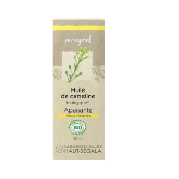 Huile de cameline bio Haut-S&eacute;gala - flacon de 50ml