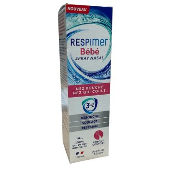 Spray nasal b&eacute;b&eacute; nez bouch&eacute; Respimer - spray de 100ml