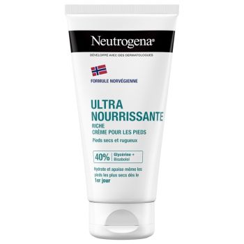 Cr&egrave;me pieds tr&egrave;s secs et ab&icirc;m&eacute;s Neutrogena - tube de 150 ml