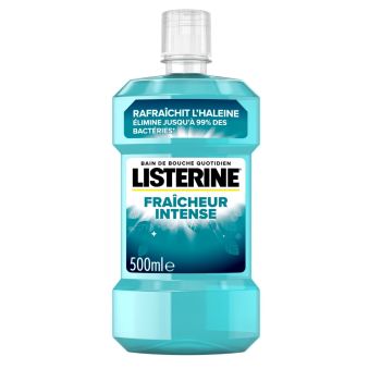 Bain de bouche quotidien fra&icirc;cheur intense Listerine - flacon de 500ml