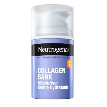 Collagen Bank cr&egrave;me hydratante visage SPF30 Neutrogena - flacon-pompe de 50ml
