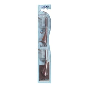 Brossette recharge sensibilit&eacute; Power Inava - lot de 2 brossettes