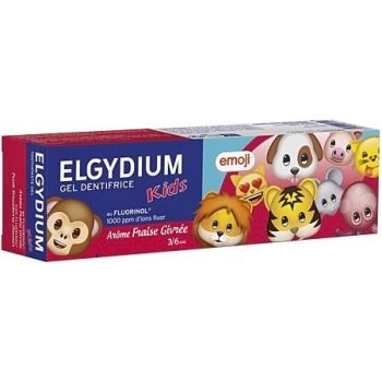 Dentifrice enfant 3-6 ans ar&ocirc;me fraise givr&eacute;e Elgydium kids - tube de 50ml