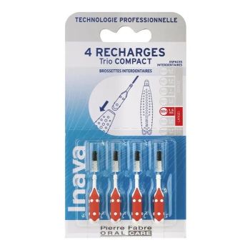 Brossettes interdentaires 1.5mm Trio Compact Inava - 4 recharges