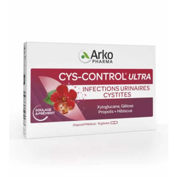 Cys-control ultra Arkopharma - boite de 15 g&eacute;lules