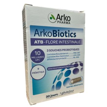 Arkobiotics atb flore intestinale Arkopharma - boite de 30 g&eacute;lules
