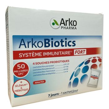 Arkobiotics syst&egrave;me immunitaire fort Arko Pharma - boite de 7 sachets 