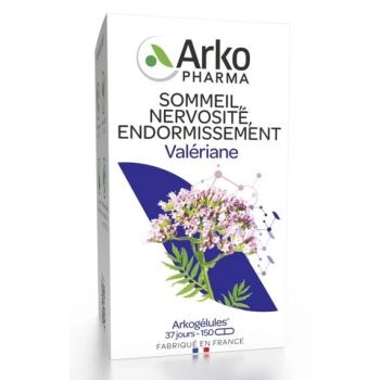 Arkog&eacute;lules Val&eacute;riane Arkopharma - boite de 150 g&eacute;lules