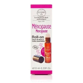 Roll-on M&eacute;nopause fleurs de bach et huiles essentielles bio Elixirs & Co - roll-on de 10ml
