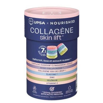 Collag&egrave;ne skin lift Upsa - pot de 30 gummies