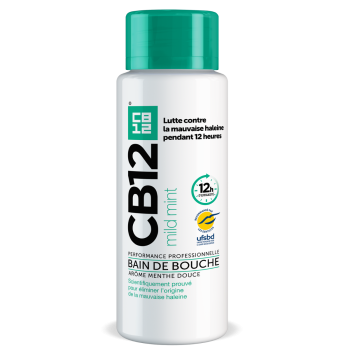 CB12 Mild bain de bouche menthe l&eacute;g&egrave;re - flacon de 250 ml