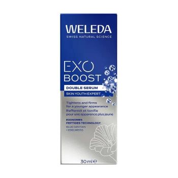 Exo Boost double s&eacute;rum Weleda - flacon-pompe de 30ml