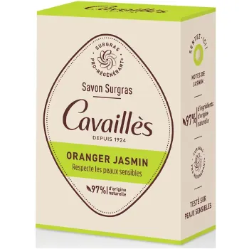 Savon surgras oranger jasmin Rog&eacute; Cavaill&egrave;s - pain de 100g