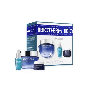 Blue Therapy coffret anti-&acirc;ge Biotherm - coffret de 3 produits