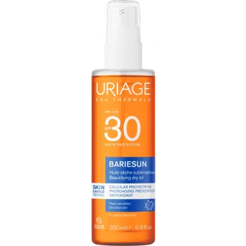 Bari&eacute;sun huile s&egrave;che sublimatrice SPF30 Uriage - spray de 200ml
