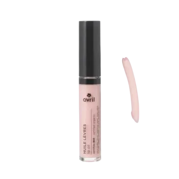 Huile l&egrave;vres bio Barbe &agrave; papa Avril - tube de 4ml