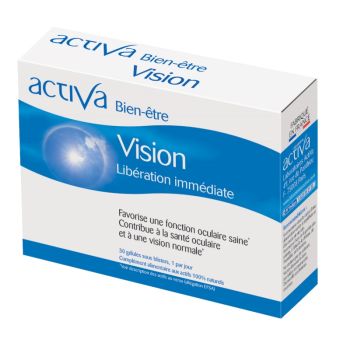 Bien-&ecirc;tre Vision Activa - bo&icirc;te de 30 g&eacute;lules