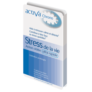 Stress de la vie action cibl&eacute;e ultra rapide Activa Chrono - boite de 15 g&eacute;lules