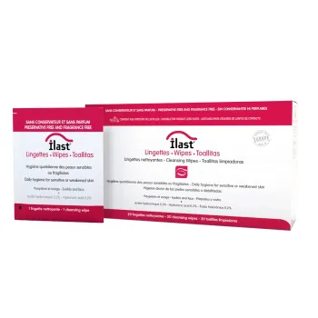 Ilast lingettes nettoyantes - bo&icirc;te de 20 lingettes