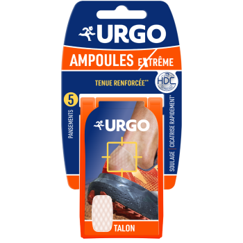 Ampoules extr&ecirc;me grand format Urgo - bo&icirc;te de 5 pansements