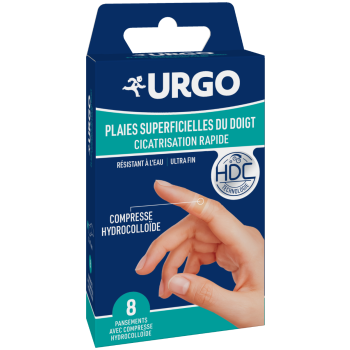 Pansements doigts Cicatrisation rapide Urgo - bo&icirc;te de 8 pansements